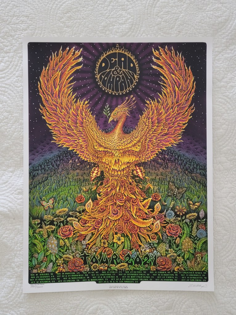 dead and company poster 2021 tour phoenix
Emek
Fire on the Mountain Under a Dark Star
18862/22050