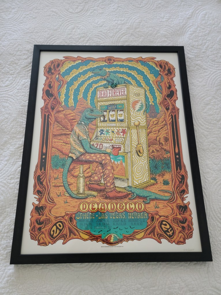 dead and company poster 2024 sphere residency dead forever las vegas nevada reptile gecko slots
615/2285
Owen Murphy