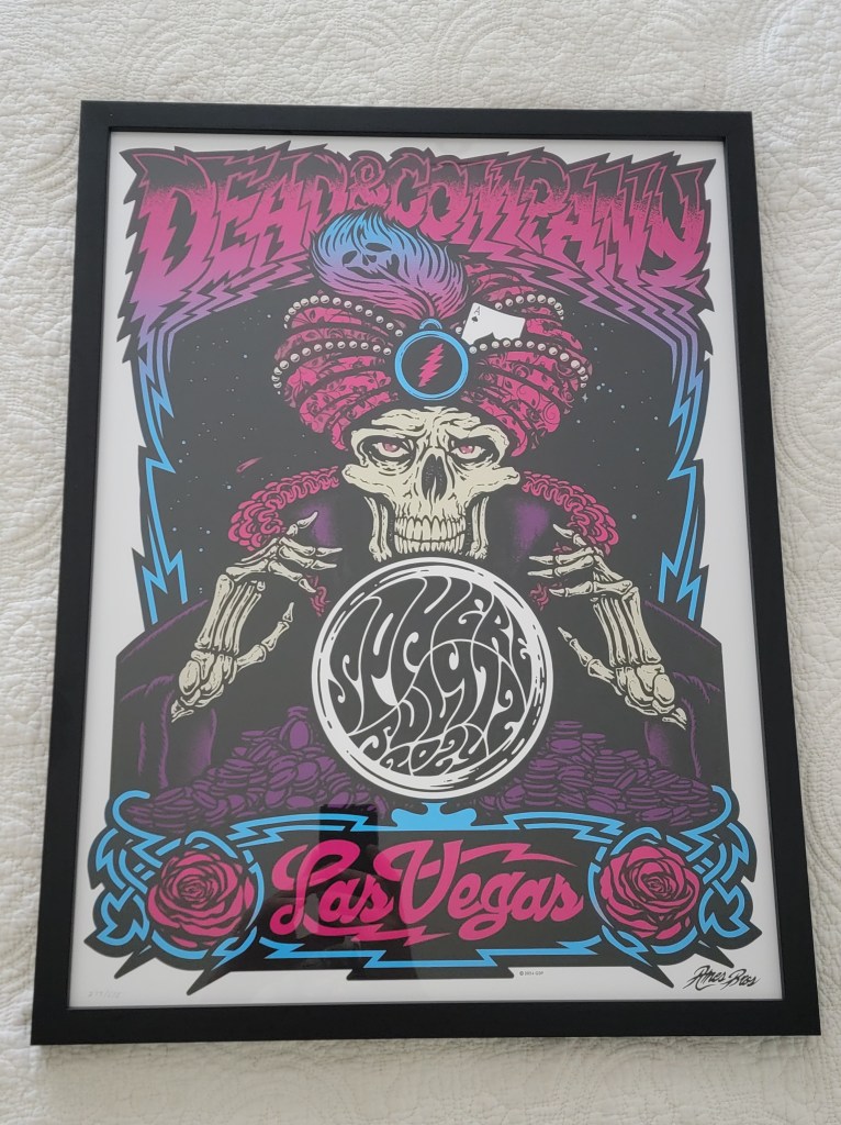 dead and company poster sphere july 12 2024 show poster las vegas nevada fortune teller
Ames Bros
279/835