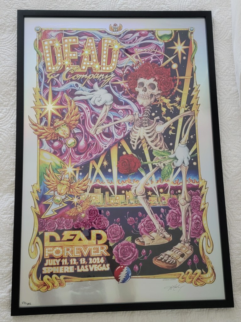 dead and company dead forever sphere las vegas nevada weekend poster july 11 12 13 2024
AJ Masthay
53/385