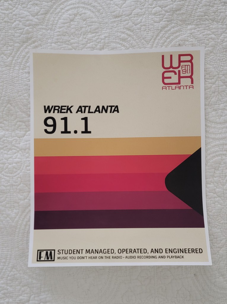 wrek poster 91.1 atlanta