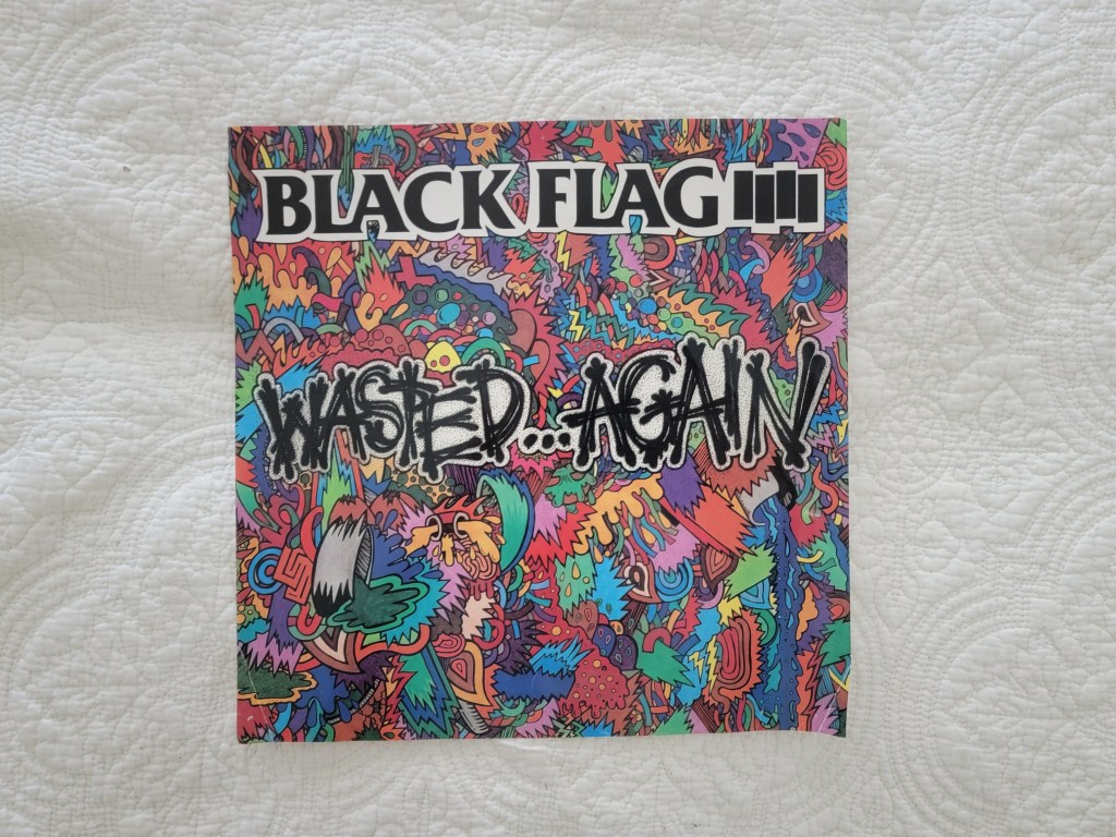 Black Flag wasted again poster