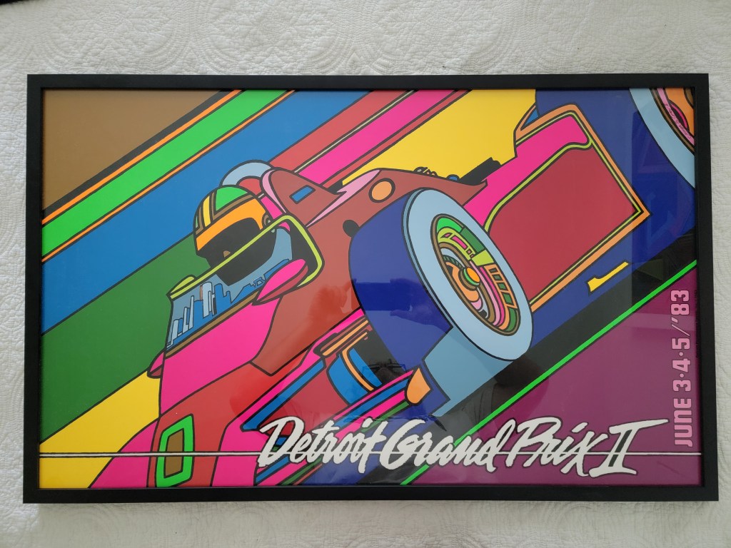 Detroit Grand Prix II Poster June 1983