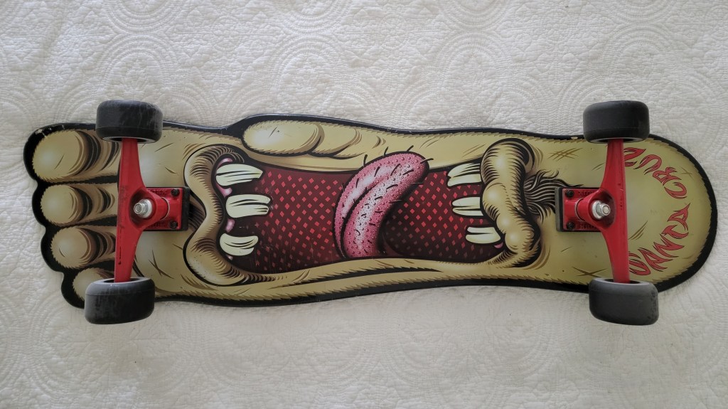 Santa Cruz Big Foot Cruiser Cruzer Sakteboard bottom