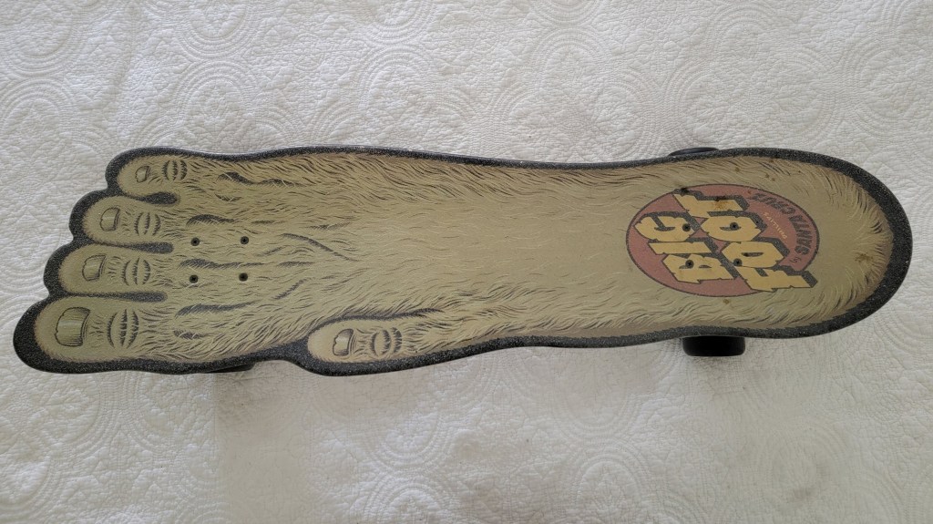 Santa Cruz Big Foot Cruiser Cruzer Sakteboard top