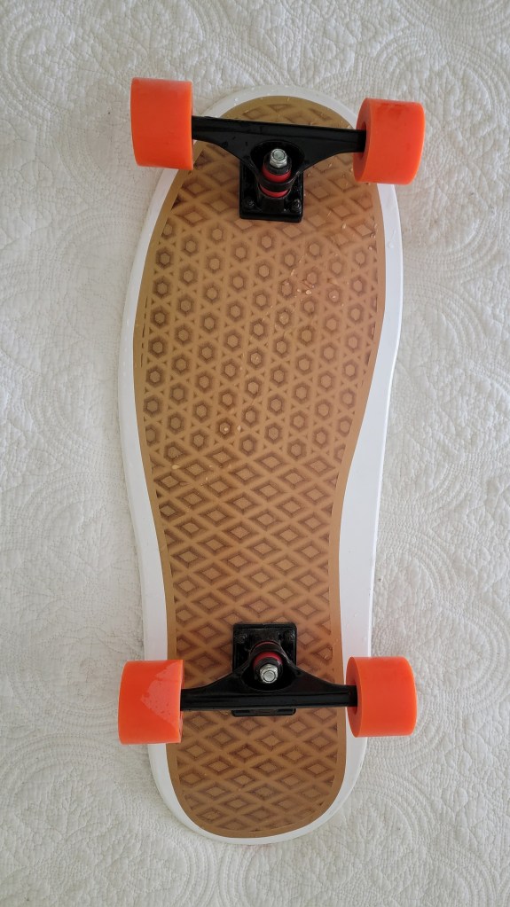 Santa Cruz Vans checkerboard slipon skateboard cruiser cruzer bottom