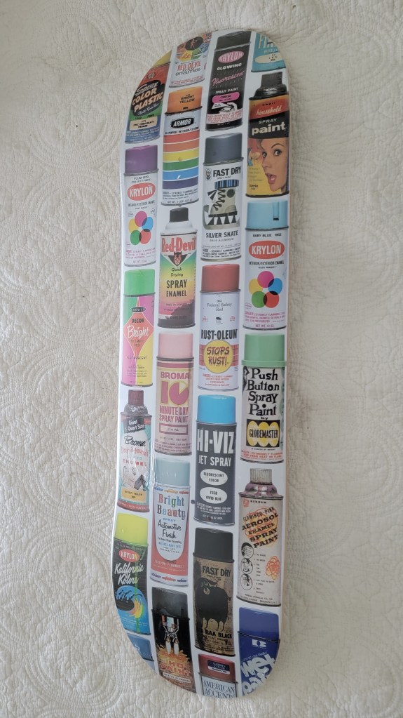 Beyond the Streets Spray Paint Can Skateboard deck bottom Edition of 200