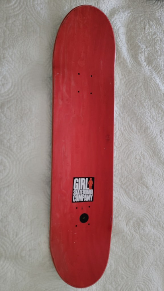 Girl Skateboard Company Mike Carroll Shark Eating dog skateboard deck top