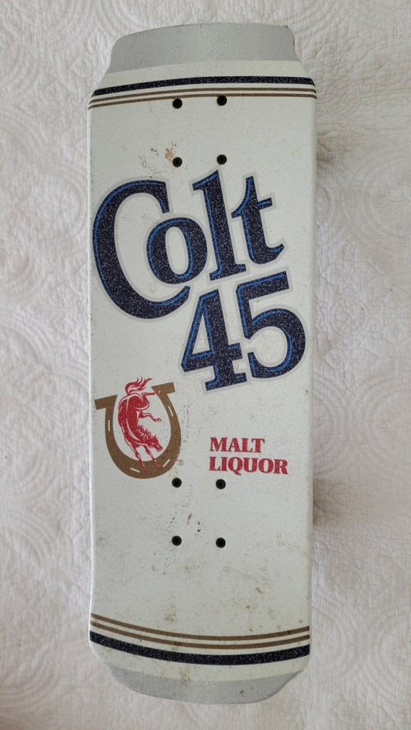 Santa Cruz Colt 45 Malt Liquor skateboard cruiser cruzer top