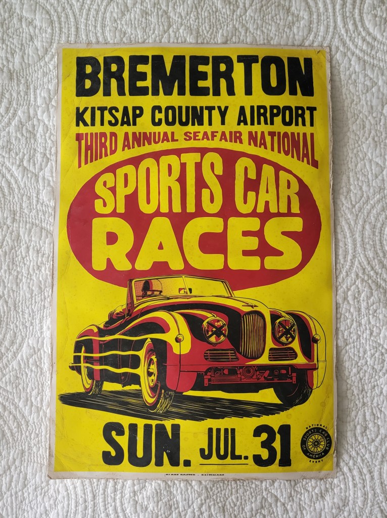 Jowett Jupiter Bremerton Kitsap County Airport Third Annual Seafair National Sports Car Races
Jowett Jupiter
Sunday July 31
Sports Car Club of America National Event
Globe Posters Baltimore