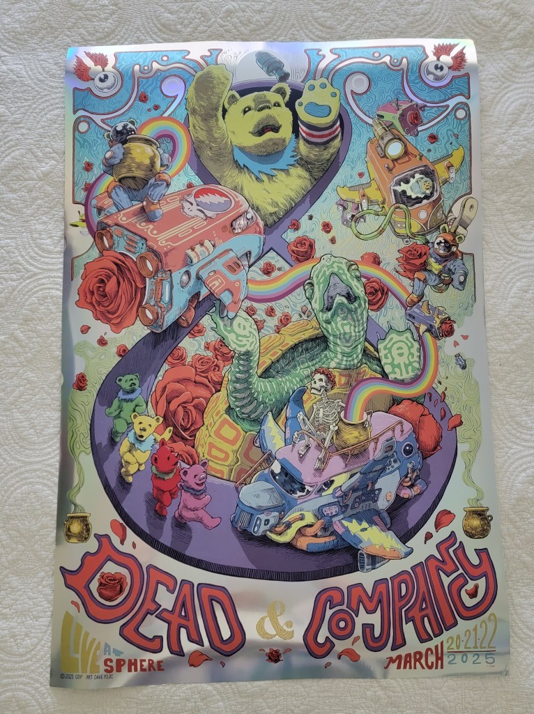 dead and company poster weekend sphere march 2025 21 22 23 las vegas nevada
Dave Kloc
172/450