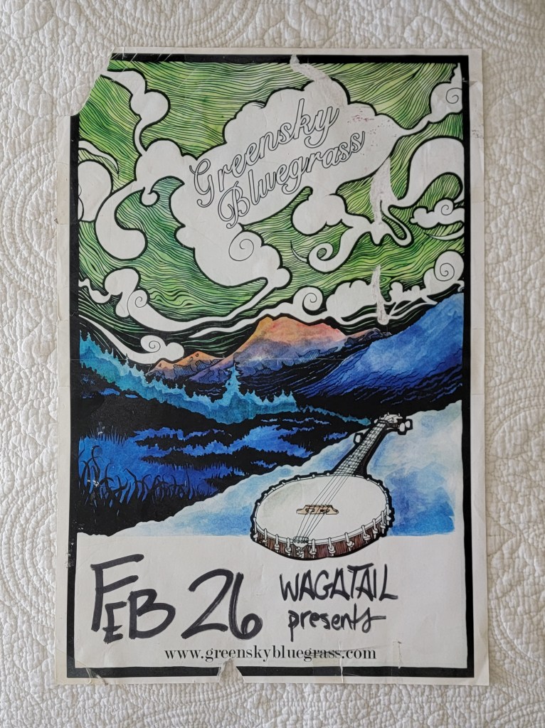 greensky bluegrass poster promo wagatail presents Feb 26