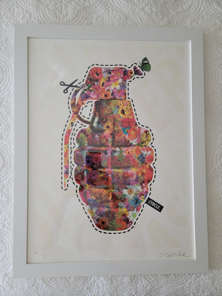 Cyrcle beautiful disaster 36/100 signed print