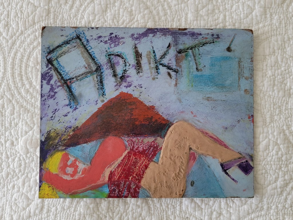 Edan Serge Gillen Adikt painted with nail polish 2003