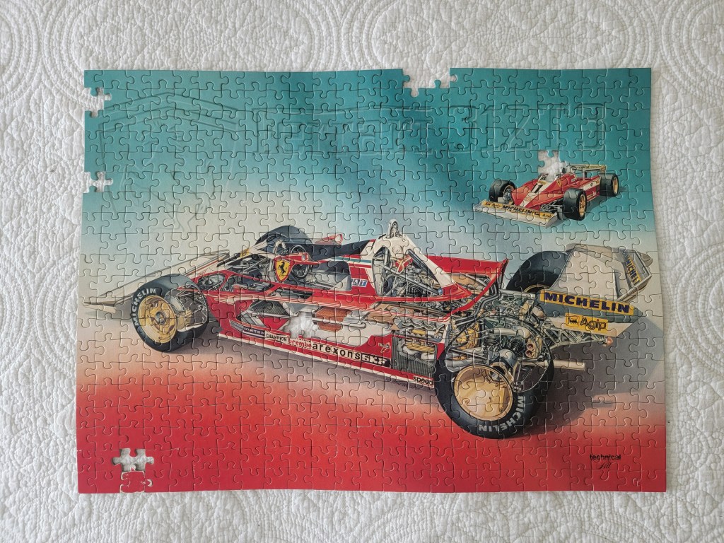 Ferrari 312 T3 Ravensburger Puzzle 500
