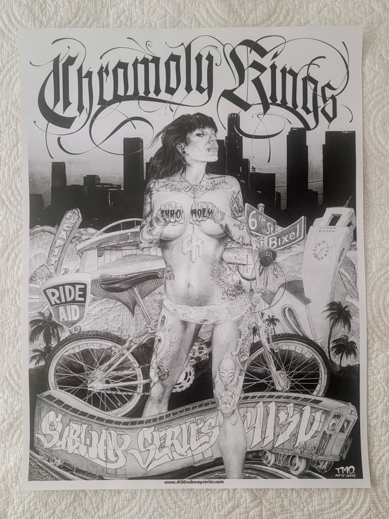 Chromoly Kings Subway Series 4130 Poster