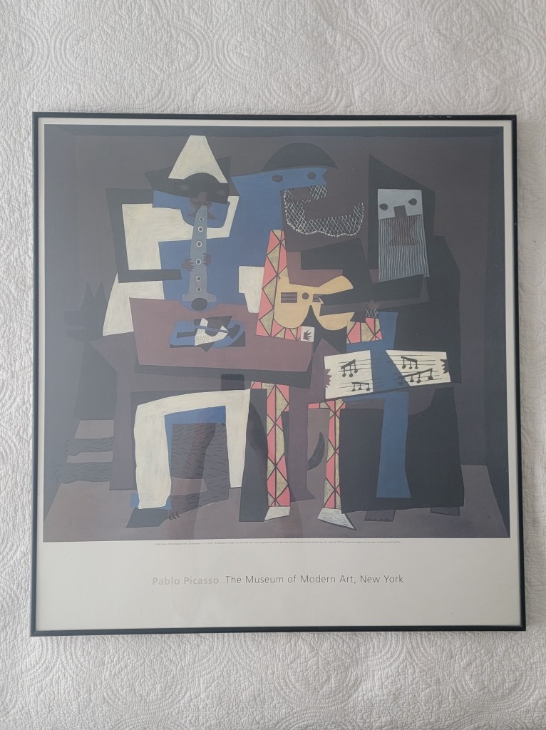 Pablo Picasso The Museum of Modern Art, New York MOMA print poster 3 musicians 1921