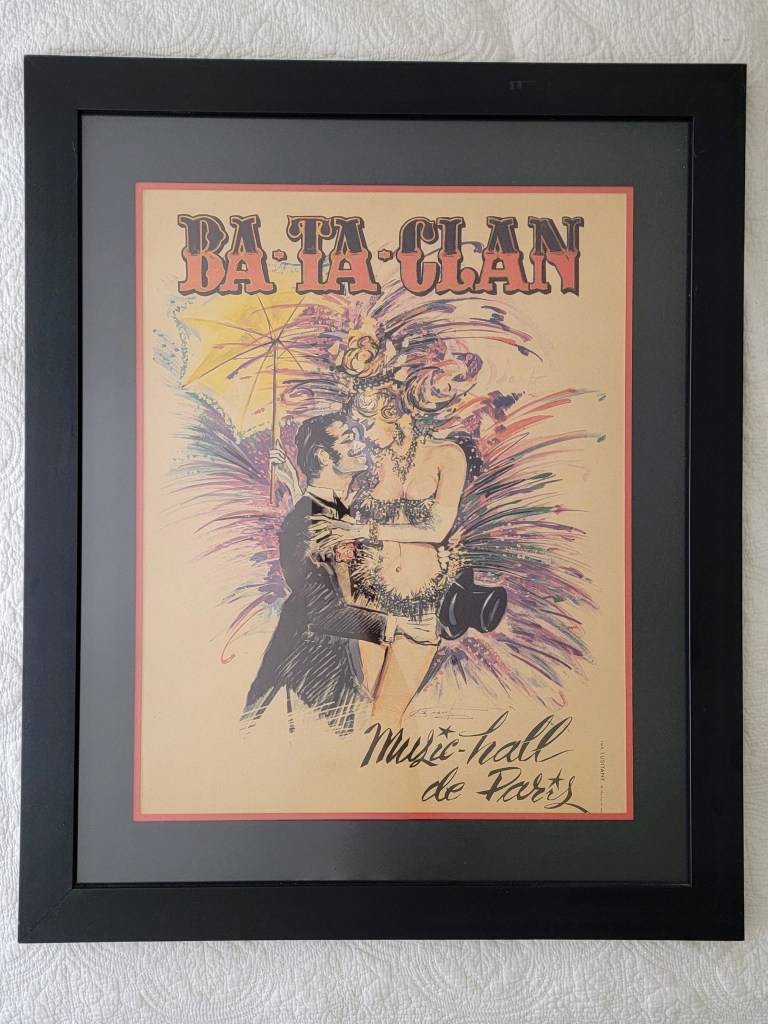 BA-TA-CLAN
Poster by ap. José Arvan - Music-Hall de Paris.
Imp. Lusitane - 93 Noisy-le-Sec.
64 x 50 cm