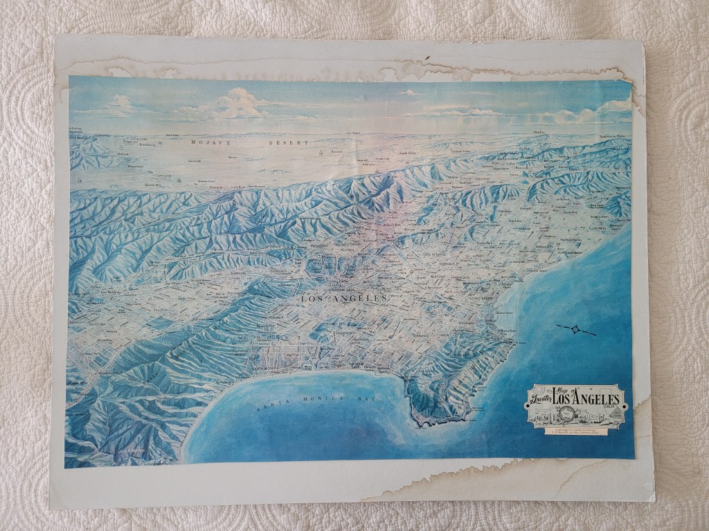 Map of Greater Los Angeles Calif.
Copyright by Cooper Enterprises
P.O. Box 425, La Jolla, California 92037