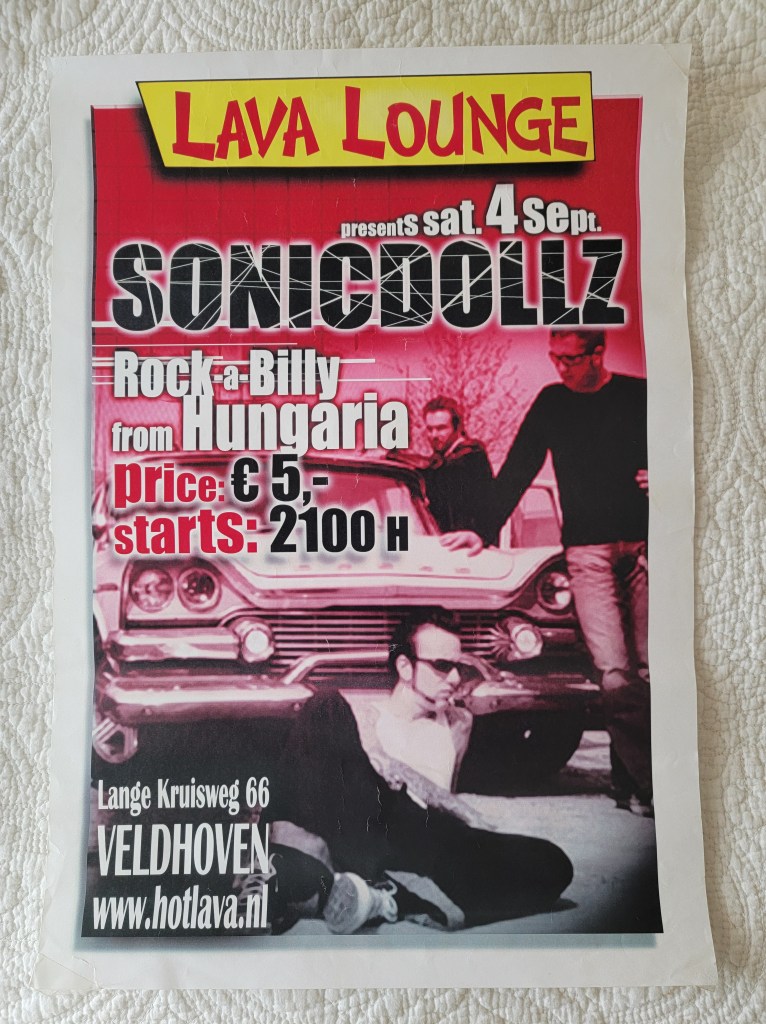 Sonicdollz
Sat. 4 Sept
Rock-a-billy from Hungaria
Price: 5 euro
starts 2100 h
Rockabilly
Lava Lounge
Lange Kruisweg 66
Veldhoven
The Netherlands