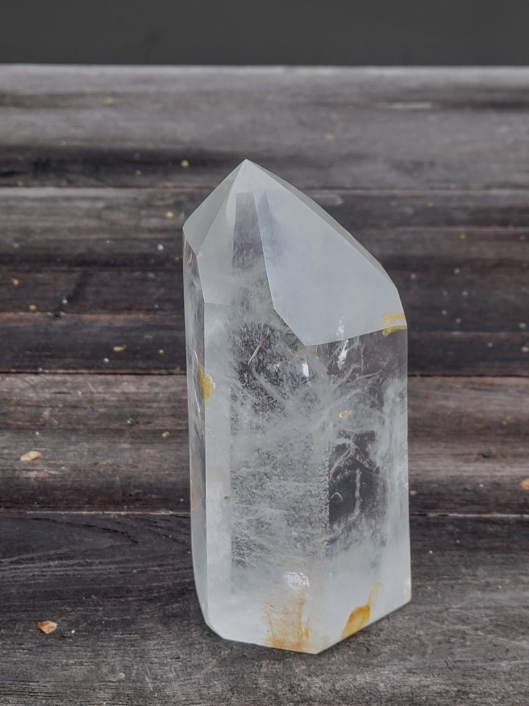 Ron Coleman Mine Arkansas Quartz Crystal Point Side #2