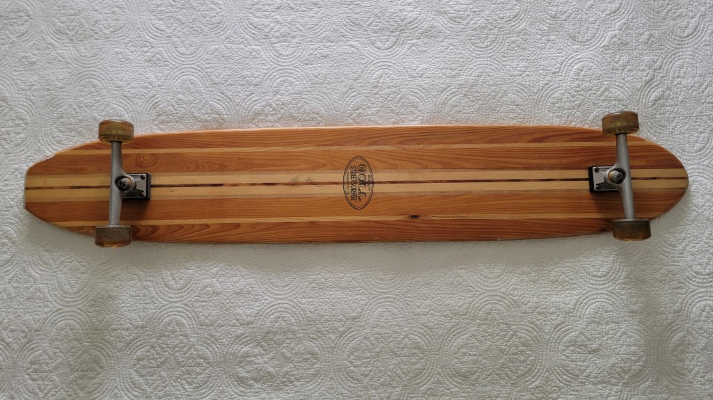 Rhyn Noll street surfer skateboard Crescent City California 5 footer bottom