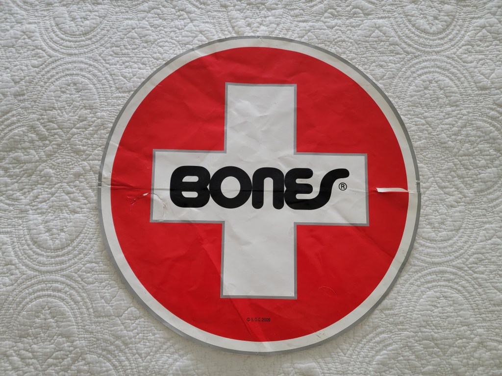 Bones Bearing Sticker Large