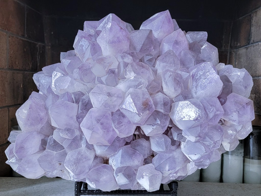 Large African Amethyst Cluster 