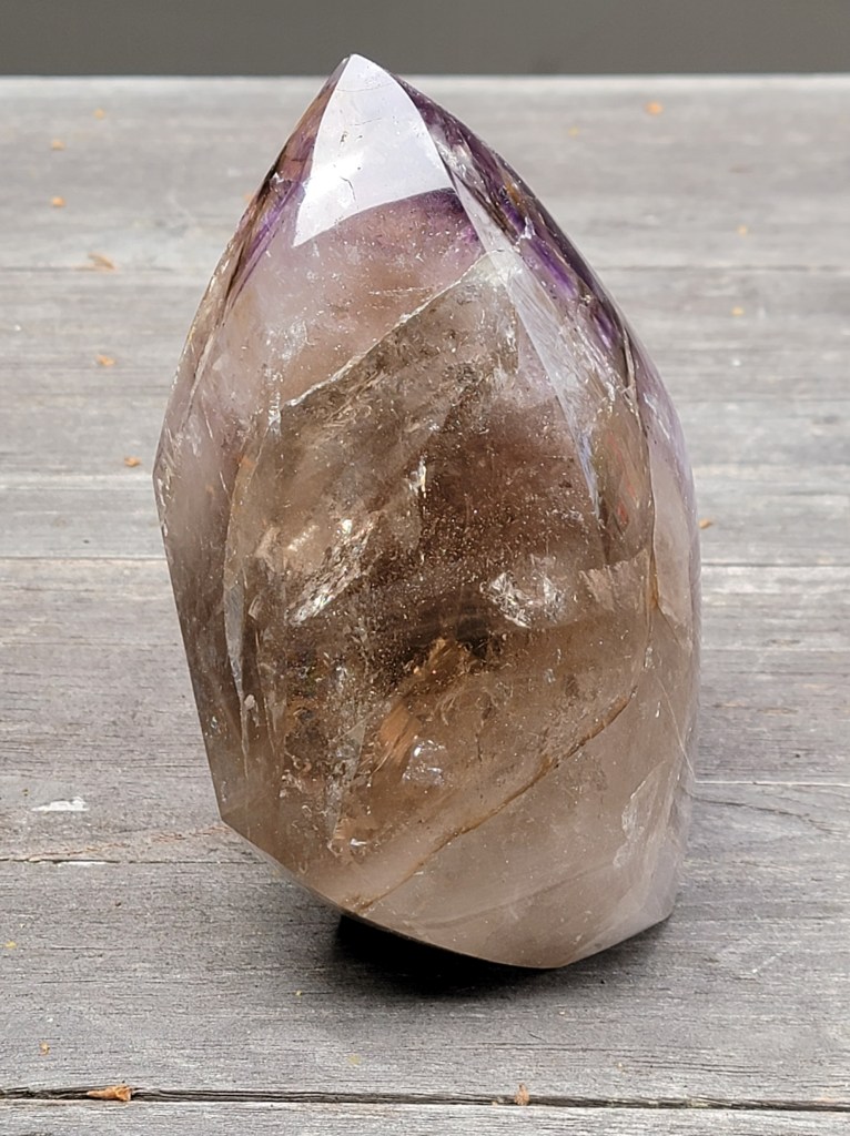 Large Amethyst Crystal Point Side #1