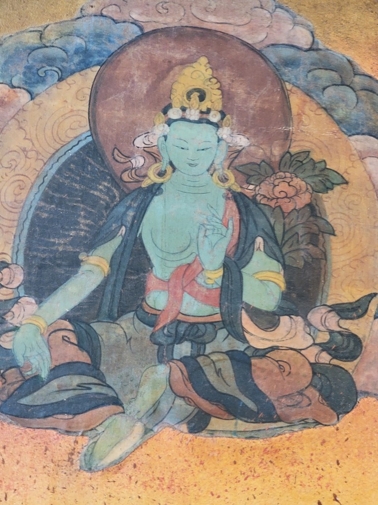 Pablo Gentile Art Green Tara Up Close