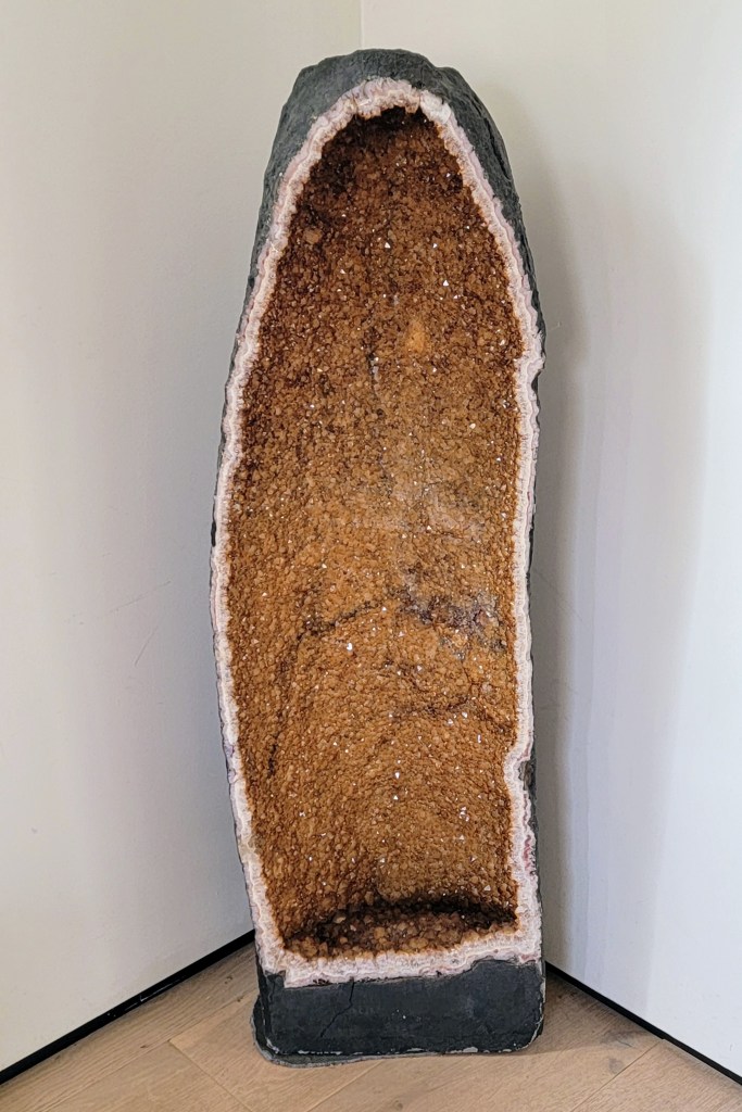 4 foot Citrine Geode